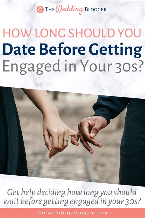 how long should you wait to get engaged after dating